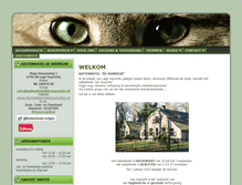 Tablet Screenshot of kattenhoteldevuursche.nl
